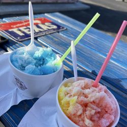 Wild West Shave Ice - Incredible flavors!!!!  Pick your own or she has gourmet recipes to choose from.