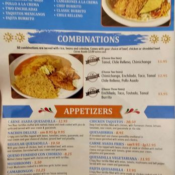 La Cierrita - Menu Page 1 - Mexican Near Me - Jerome, Idaho La Cierrita - Menu Page 1 - Mexican Near Me - Jerome, Idaho