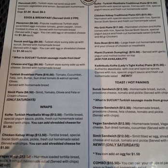 Social Sloth Cafe & Bakery - Menu front. - Bakeries Near Me - Okemos, Michigan Social Sloth Cafe & Bakery - Menu front. - Bakeries Near Me - Okemos, Michigan