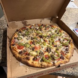 Large combination pizza