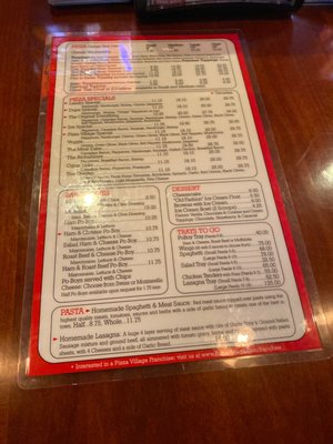 Menu photo 1 Pizza Village Lafayette, LA Menu photo 1 Pizza Village Lafayette, LA