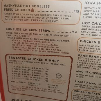 The Chicken - Limited Menu - Chicken Shop Near Me - Cumming, Iowa
