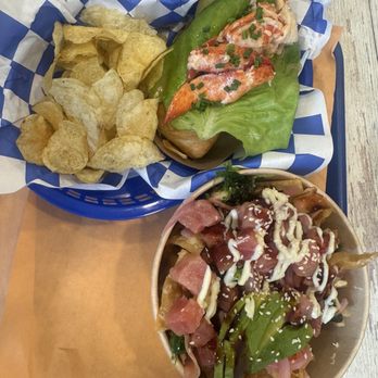 Ned's New England Deck - CT lobster roll and Poke Nachos - Seafood Near Me - Fairfax, Virginia