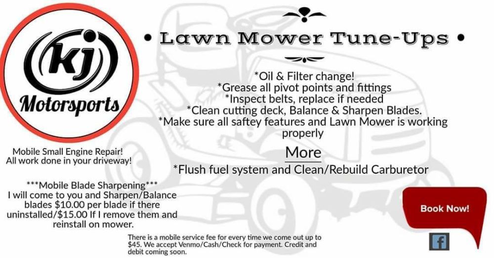 KJ MOBILE SMALL ENGINE REPAIR Updated September 2024 118 7th Ave