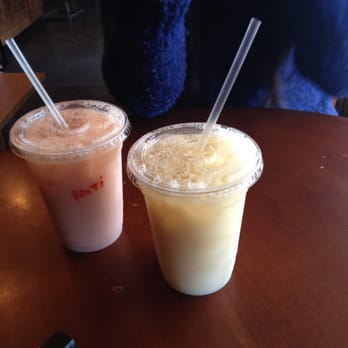 The Lost Bean - Panda pear and strawberry tea infusions - Coffee & Tea Near Me - Tustin, California