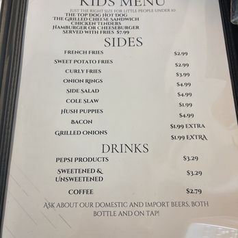 Oval Office Pub & Grub - Menu and prices - Pubs Near Me - Milton, Florida Oval Office Pub & Grub - Menu and prices - Pubs Near Me - Milton, Florida