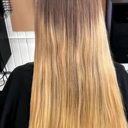 My hair before coming to madelina