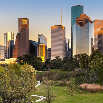 The Hallmark - Photo of the Houston skyline near the Hallmark - Retirement Homes Near Me - Houston, Texas The Hallmark - Photo of the Houston skyline near the Hallmark - Retirement Homes Near Me - Houston, Texas