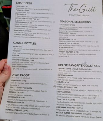 Menu photo 8 The Chocolate Avenue Grill Hershey, PA Menu photo 8 The Chocolate Avenue Grill Hershey, PA