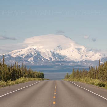 Glenn Hwy - Sometimes the roads in Alaska are, in of of themselves, the destination - Local Flavor Near Me - Glennallen, Alaska