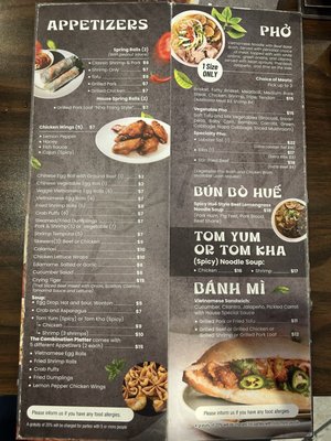 Menu photo 1 Pho Wok Austin, TX