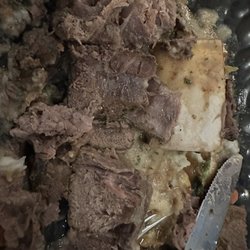 Old School Eatery - Toughest meat on earth.