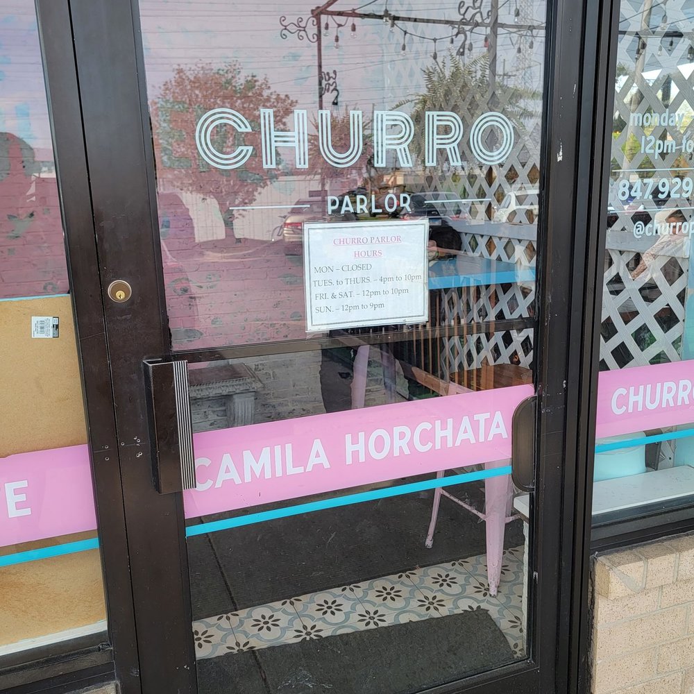 Churro Parlor - Front door - Desserts Near Me - Glenview, Illinois