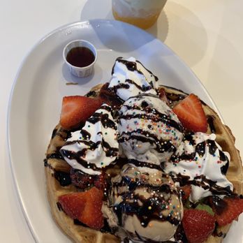 Happiness Cafe - Waffles & Ice Cream and the Happiness Smoothie - Ice Cream & Frozen Yogurt Near Me - San Jose, California