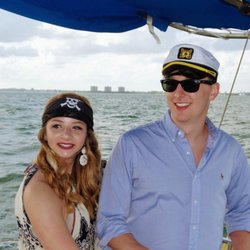 Sailing Adventures Miami - Its always fun to dress the part!