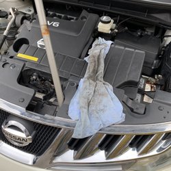 South Hills Car Connection - Rag pulled out from inside the engine