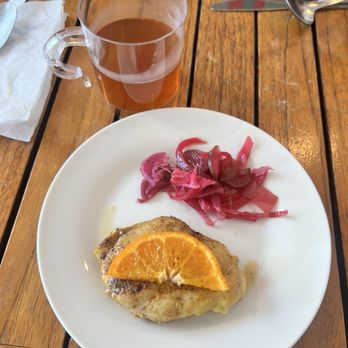 Classy Hippie Tea - Jamaican jerk chicken with Louisiana seasoning glaze of honey  bohemian bounty and orange on top - Coffee & Tea Near Me - Sacramento, California