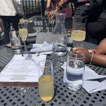 The Finch - Petal and Pearl cocktails. We all ordered them, we all received different glasses ? - Cocktail Bars Near Me - Pittsburgh, Pennsylvania The Finch - Petal and Pearl cocktails. We all ordered them, we all received different glasses ? - Cocktail Bars Near Me - Pittsburgh, Pennsylvania
