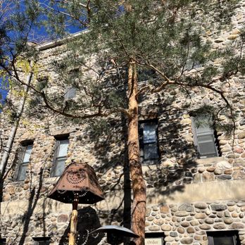 Cafe 13 - Outdoor patio and walk-up window at Cafe 13 in The Armory. - Coffee & Tea Near Me - Golden, Colorado Cafe 13 - Outdoor patio and walk-up window at Cafe 13 in The Armory. - Coffee & Tea Near Me - Golden, Colorado