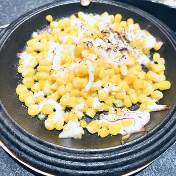 Hongdae 33 Korean BBQ - Cheesy corn (another good appetizer) - Korean Near Me - Houston, Texas