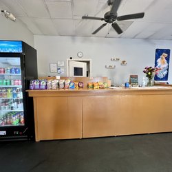 Hibachiana - Front desk w/ snacks and drink machine