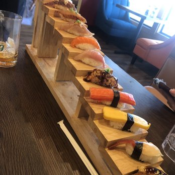 The Connection Thai sushi - 12 piece sushi elevator set - Thai Near Me - Henderson, Nevada The Connection Thai sushi - 12 piece sushi elevator set - Thai Near Me - Henderson, Nevada