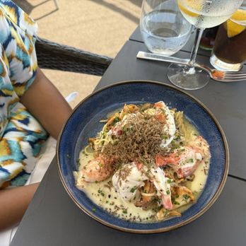 Prime - Special - white wine linguini with poached lobster - American Near Me - Huntington, New York Prime - Special - white wine linguini with poached lobster - American Near Me - Huntington, New York
