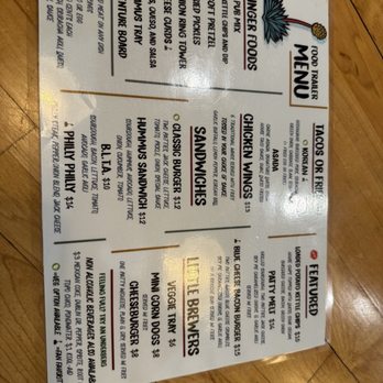 Pondaseta Brewing Company - Menu - Breweries Near Me - Amarillo, Texas Pondaseta Brewing Company - Menu - Breweries Near Me - Amarillo, Texas
