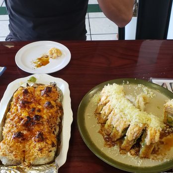 Sushi Bento - Lobster roll and firecracker roll - Japanese Near Me - Indio, California Sushi Bento - Lobster roll and firecracker roll - Japanese Near Me - Indio, California