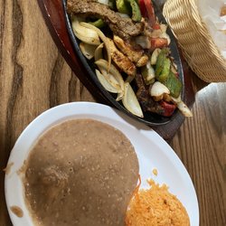 Pueblo Viejo Restaurant - Chicken & steak fajitas