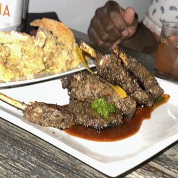 Prime39 - LOLLIPOP LAMB CHOPS & salt and pepper shrimps - New American Near Me - Lynbrook, New York