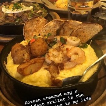 Surisan - souffle egg skillet $24 - Korean Near Me - San Francisco, California Surisan - souffle egg skillet $24 - Korean Near Me - San Francisco, California