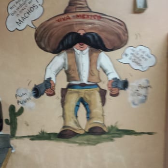 Laredo's - One of the silliest things I've seen...this week.

It says "Hey Amigo! this restroom is (only) for MACHOS!" - Mexican Near Me - Madison, Wisconsin