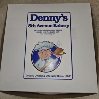 Denny's 5th Avenue Bakery - Box - Bakeries Near Me - Bloomington, Minnesota Denny's 5th Avenue Bakery - Box - Bakeries Near Me - Bloomington, Minnesota