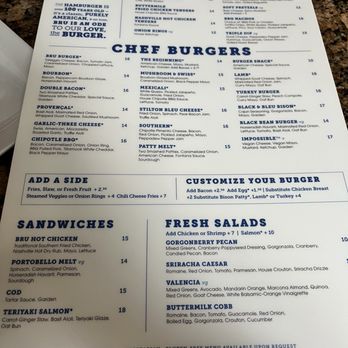 BRU Burger Bar - Indianapolis - Burgers Near Me - Indianapolis, Indiana