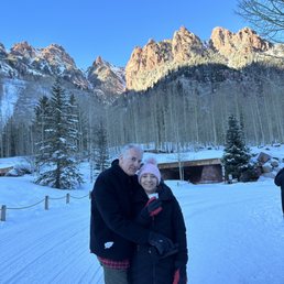 The iron laden mountains of the Maroon Bells. The iron laden mountains of the Maroon Bells.