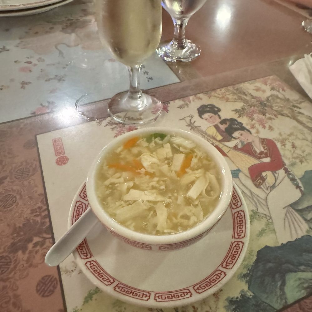 Hop Sing Palace - Egg drop soup - Chinese Near Me - Folsom, California
