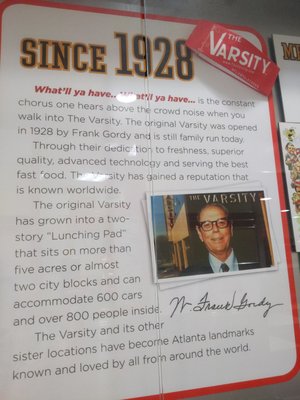 Menu photo 8 The Varsity Atlanta, GA