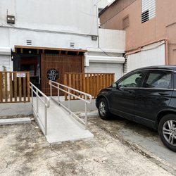 Kemuri - Very limited parking in front. There is street parking available. Might be best to arrive in an Uber.