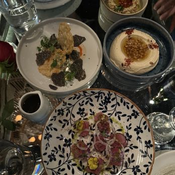 ilili DC - hummus, rahib batenjein, morels shish, tuna naye - Lebanese Near Me - Washington, DC, District of Columbia