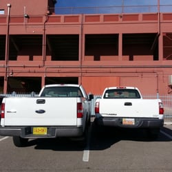 Milne Stadium - Watch out! People can't park.