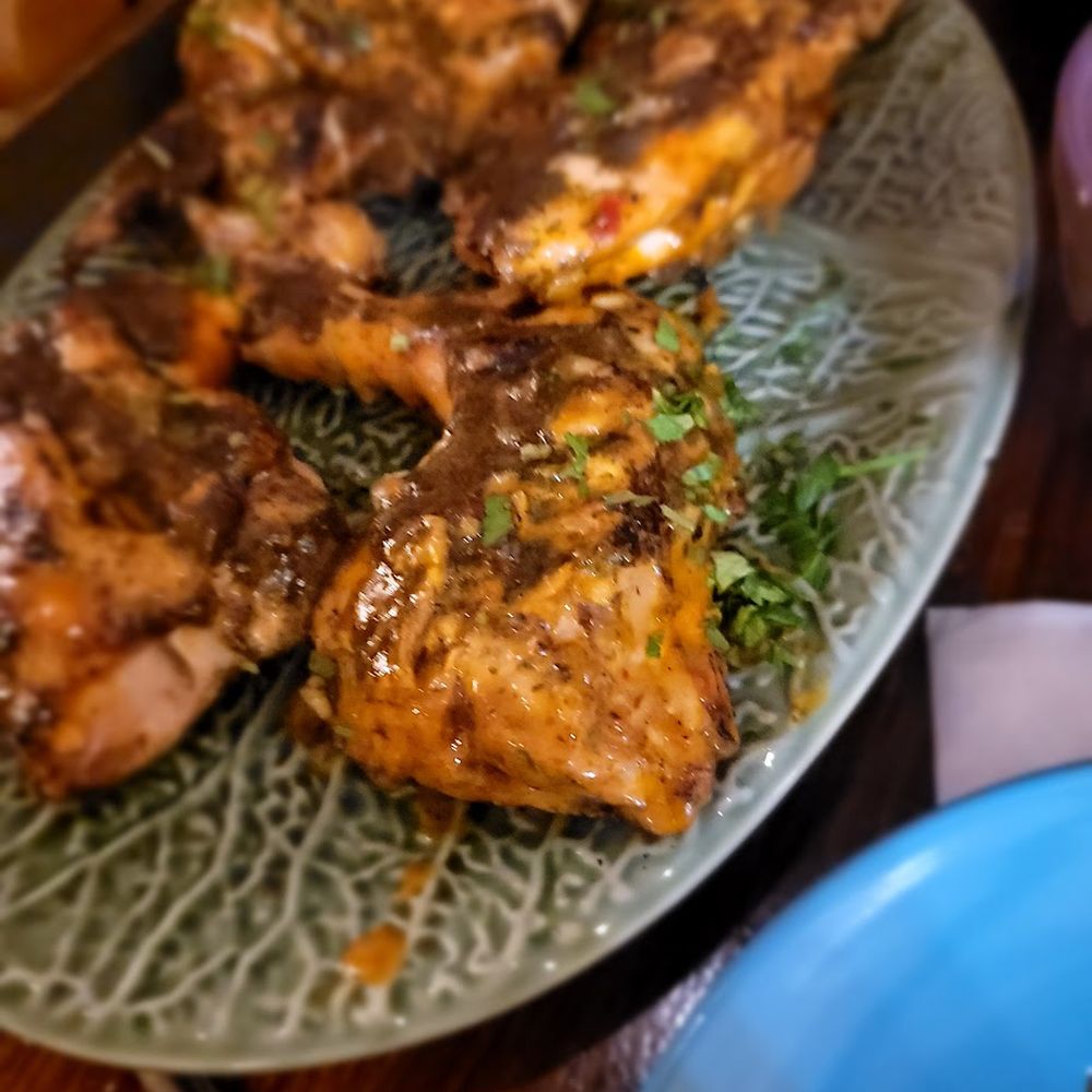 Frangos Peri Peri - Whole Grilled Chickens. Mild + garlic sauces. Very tasty - Portuguese Near Me - New York, New York Frangos Peri Peri - Whole Grilled Chickens. Mild + garlic sauces. Very tasty - Portuguese Near Me - New York, New York