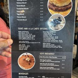 Friends and Family - Menu