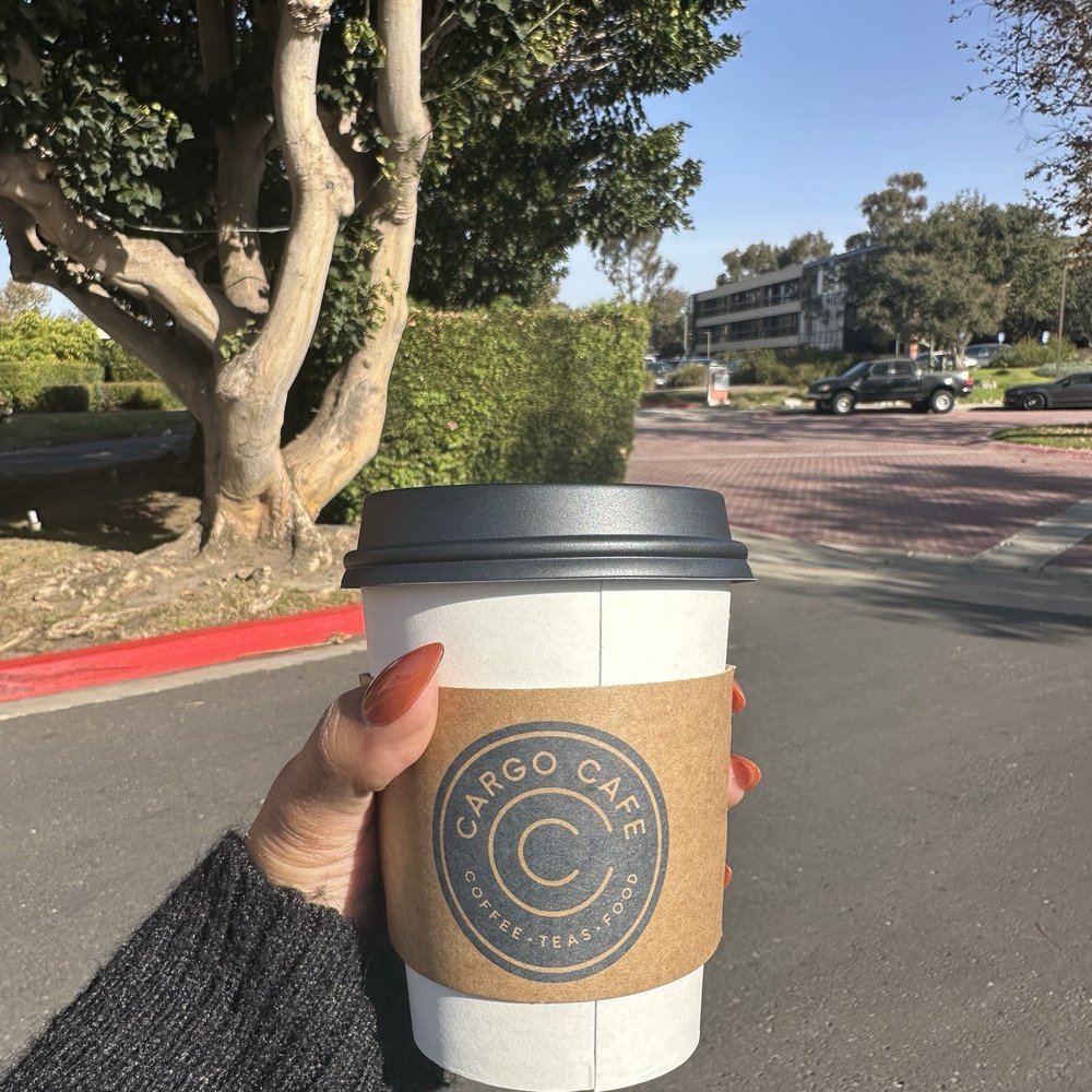 Cargo Cafe - Torrey Pines - 12 oz latte with 1 pump vanilla - Coffee & Tea Near Me - La Jolla, California