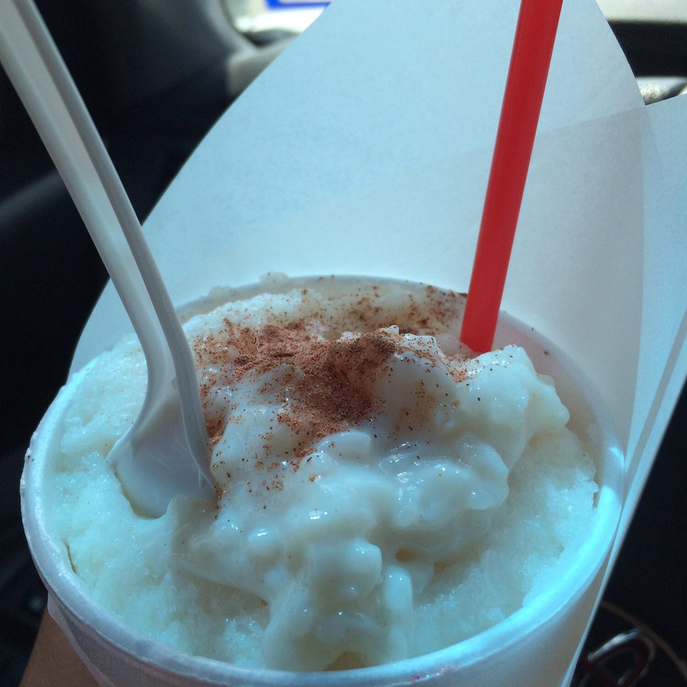 Horchata raspa! Horchata raspa!