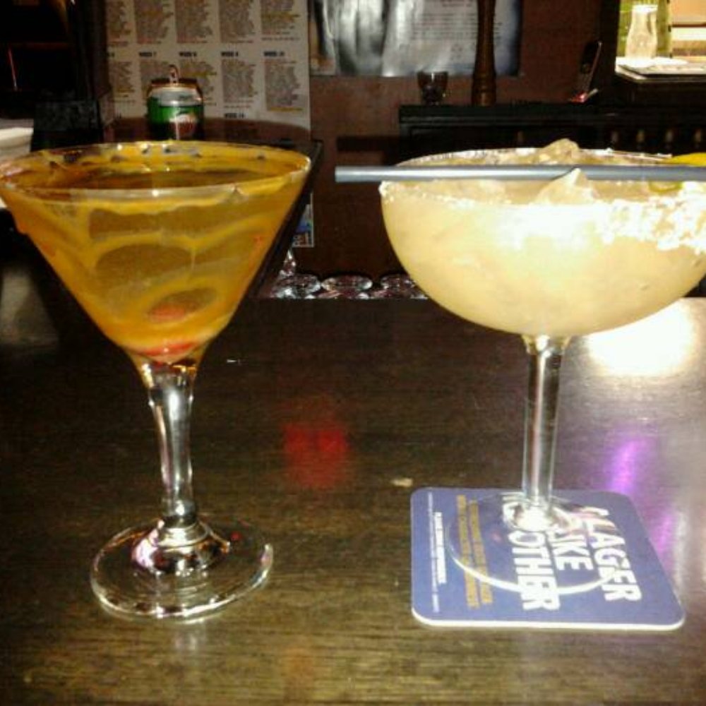 Caramel apple martini and perfect Margarita Caramel apple martini and perfect Margarita