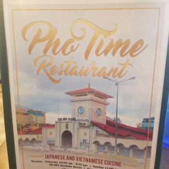 Pho Time - Vietnamese Near Me - Aiea, Hawaii Pho Time - Vietnamese Near Me - Aiea, Hawaii