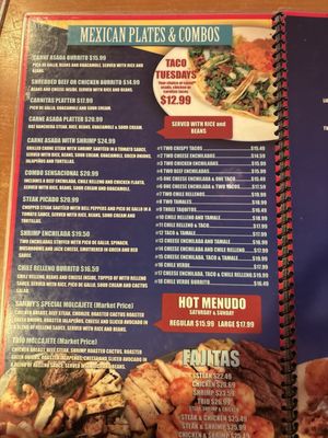 Menu photo 1 Sammy’s Cafe Rialto, CA
