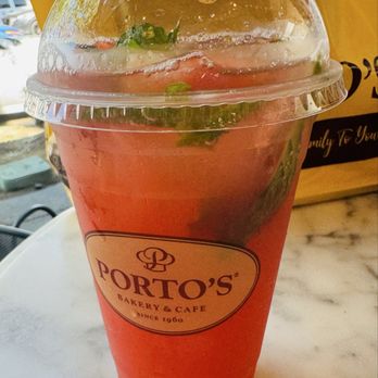Porto's Bakery & Cafe - Strawberry Mojito - Bakeries Near Me - Burbank, California Porto's Bakery & Cafe - Strawberry Mojito - Bakeries Near Me - Burbank, California
