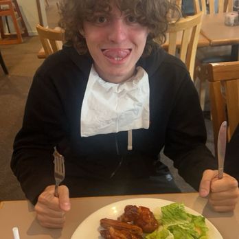 Hillside Restaurant & Pizza - Yummy. He enjoyed - Pizza Near Me - Komoka, Ontario